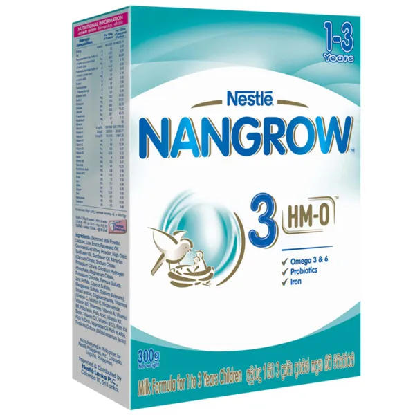 Nangrow 3 Hm-O Milk Formula 1- 3 Years 300G