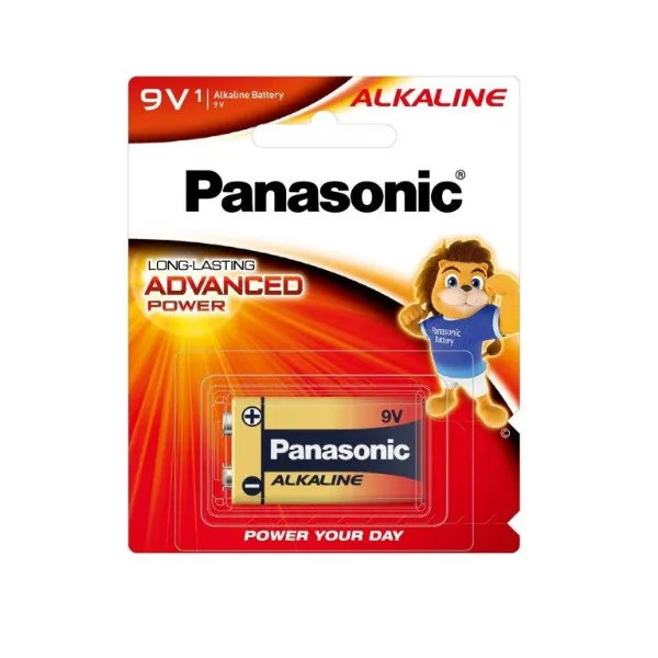 Panasonic Batteries-6Lr61T/1B-9V