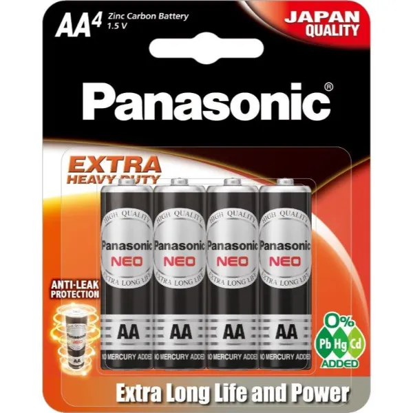 Panasonic Batteries- 6Nt/4B-Aa