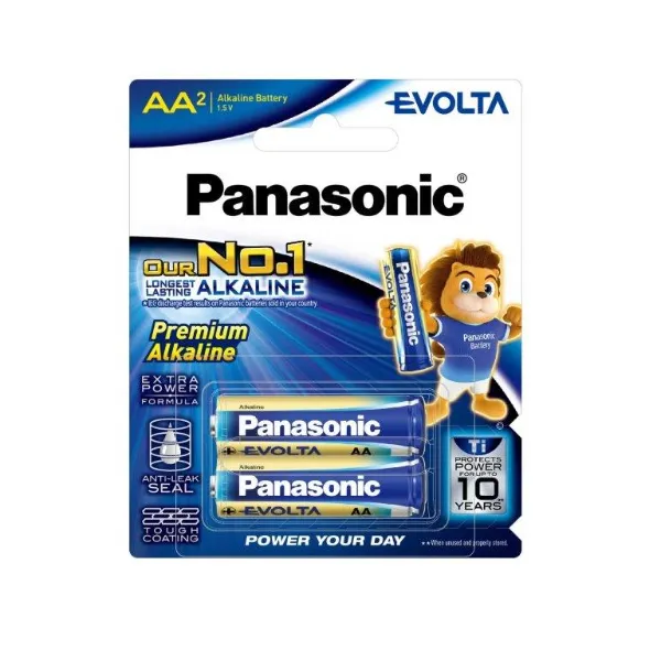 Panasonic Batteries-Lr6Eg/2B-Aa