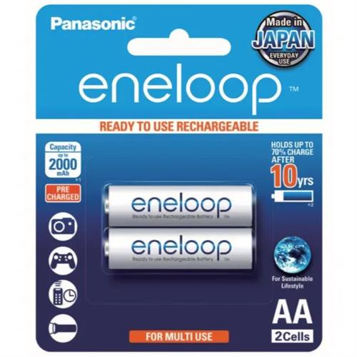 Panasonic Rechargable Battery Batbk-3Mcce/2Bt-Pack