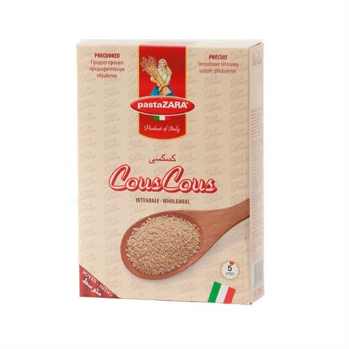 PASTAZARA WHOLE WHEAT COUS COUS NO186 500G