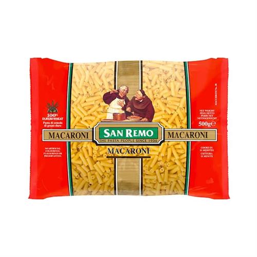San Remo Pasta Macaroni No.38 500G