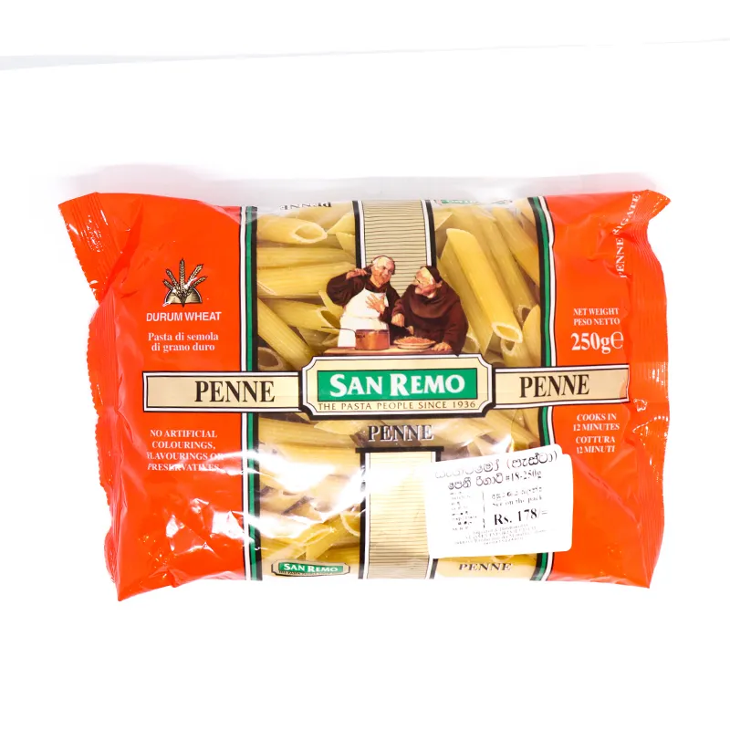 San Remo Pasta Penne No.18 250G