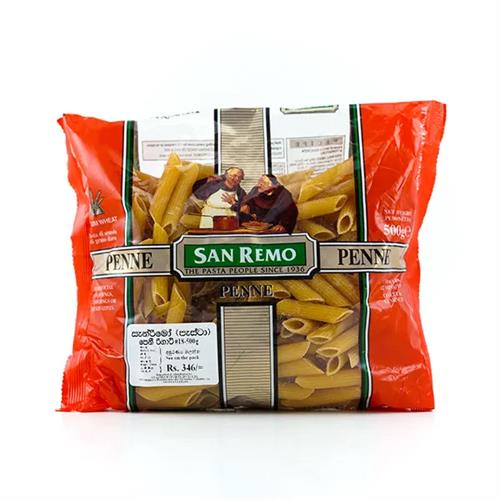 San Remo Pasta Rigati Penne No.18 500G