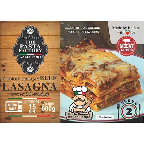 The Pasta Factory Beef Lasagna 600G