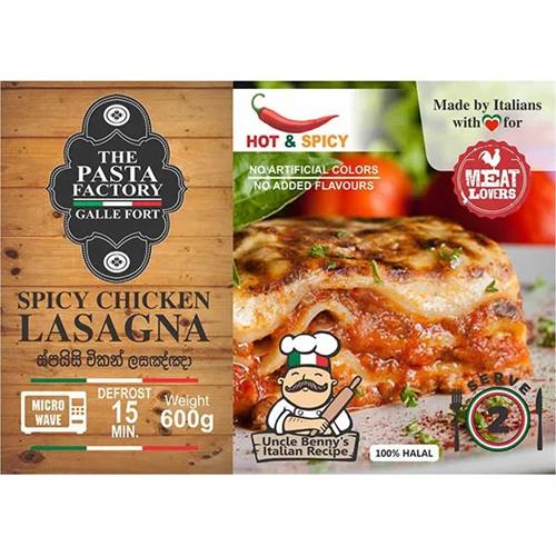 The Pasta Factory Spicy Chicken Lasagna 600G