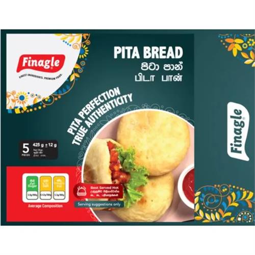 Finagle Pitta Bread 6 Pcs- 425G