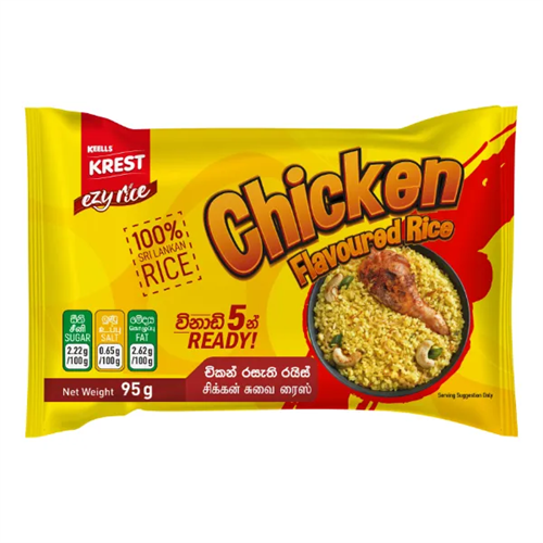 Keells Krest Ezy Rice Chicken Flavoured Rice 95G