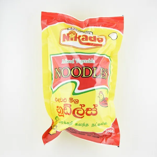 Nikado Vegetable Mixed Chicken Dry Noodles 300G