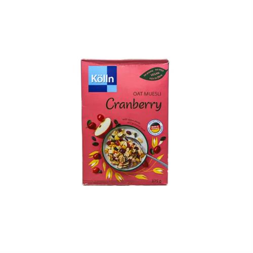 Klln Oat Muesli Cranberry 375G