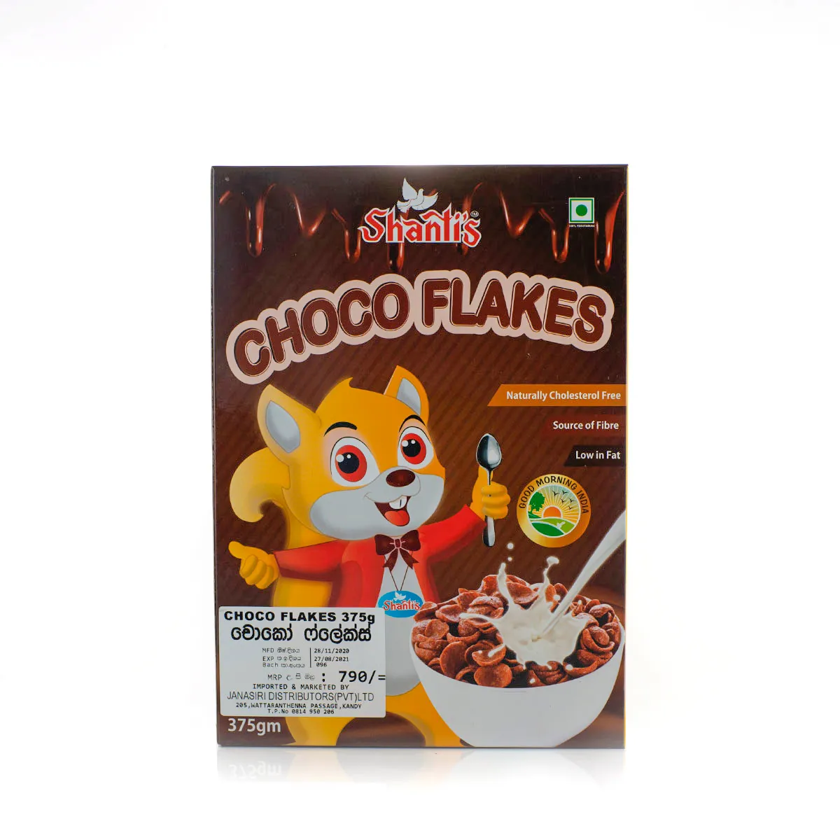 Shanti'S Choco Flakes 375G