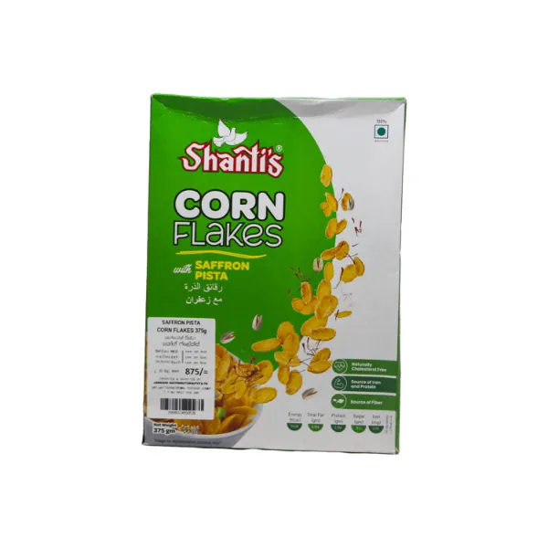 Shanti'S Saffron Pista Corn Flakes 375G