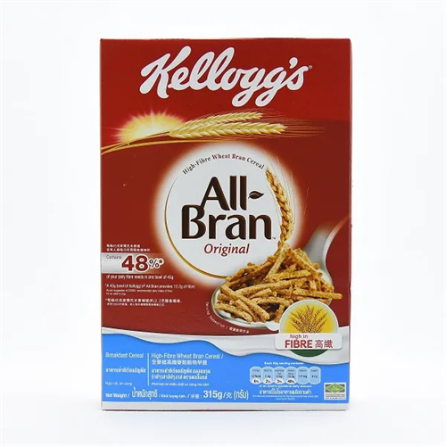 Kelloggs All Bran Cereal 315G