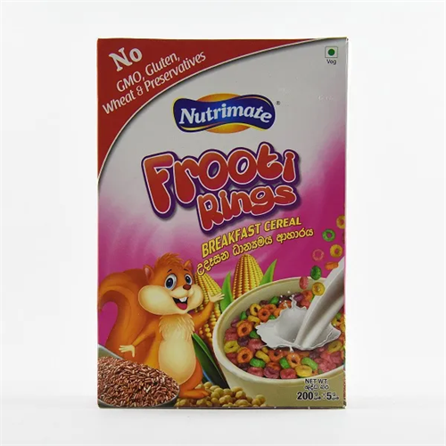 Nutrimate Frutiring Cereal Box 200G