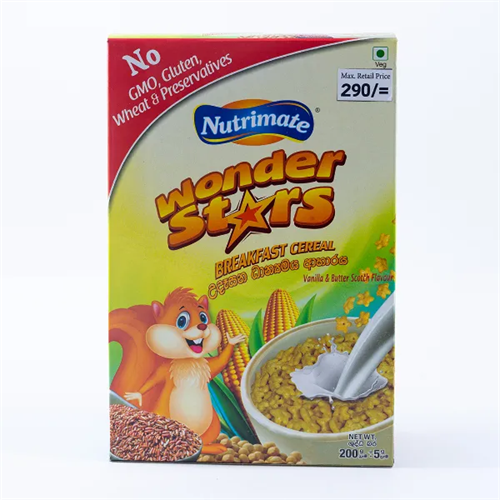 Nutrimate Wonderstar Cereal Box 200G