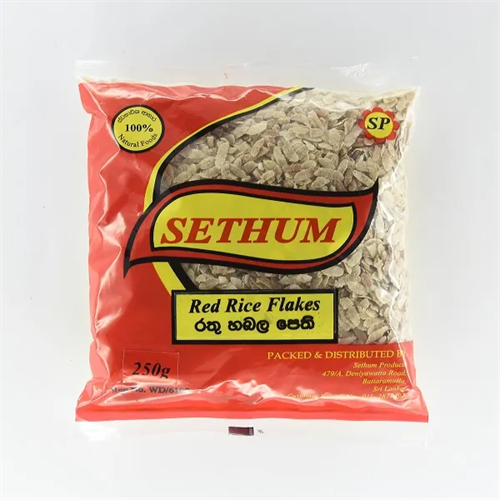 Sethum Red Rice Flakes 250G