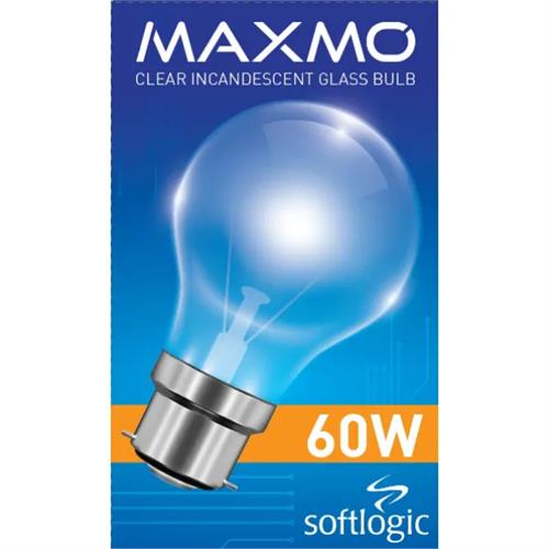 Maxmo Gls Bulb Pin Type 60W