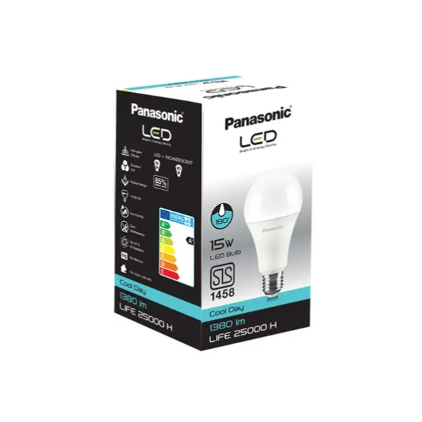 Panasonic Led Bulb 15W Cool Day Scrw 27