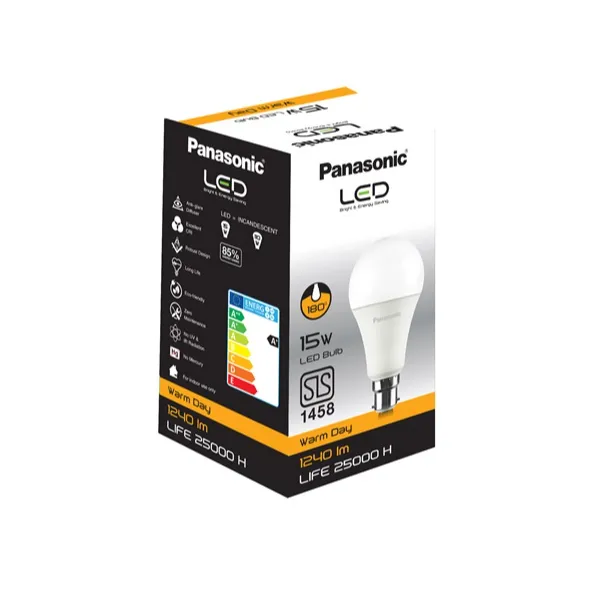 Panasonic Led Bulb 15W Warm Day Pin 22