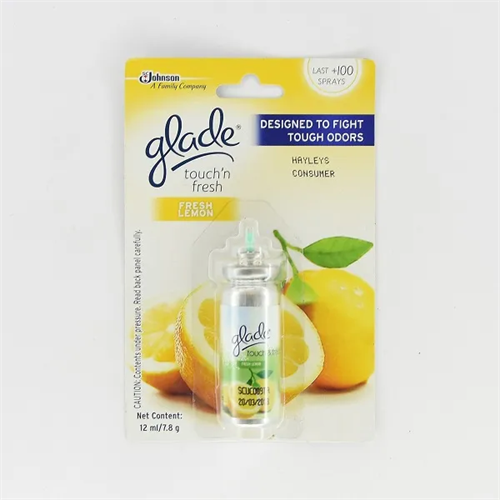Glade Air Freshener Touch & Fresh Lemon Refill 12Ml