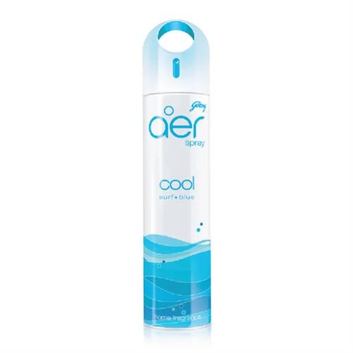 Godrej Aer Air Freshener Spray Cool Blue 220Ml