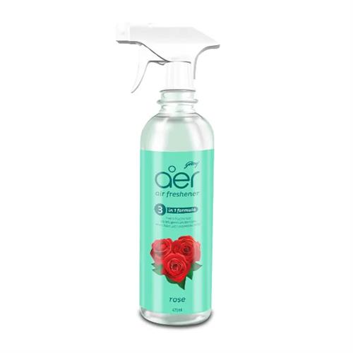 Godrej Aer Air Freshener Spray Rose 475Ml