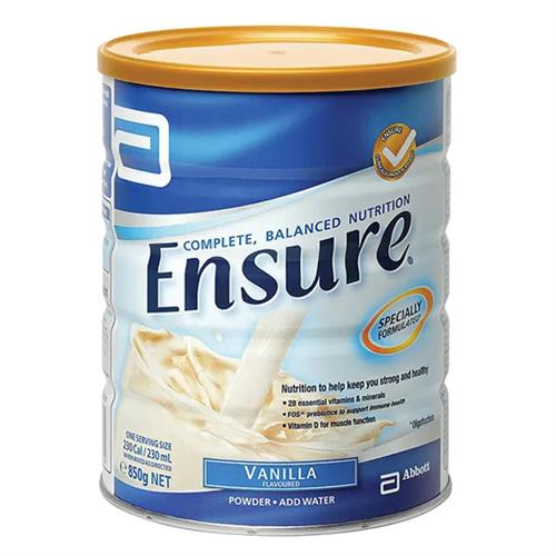 Abbott Ensure Milk Powder Vanila 850G