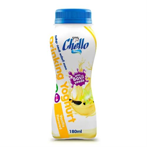 Chello Vanilla Drinking Yoghurt 180Ml