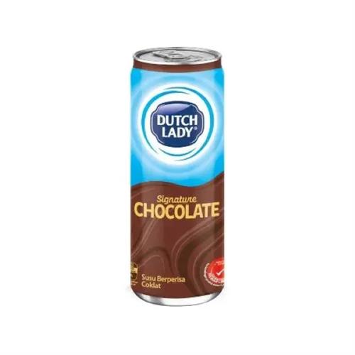 Dutch Lady Chocolate Milk Can 240Ml