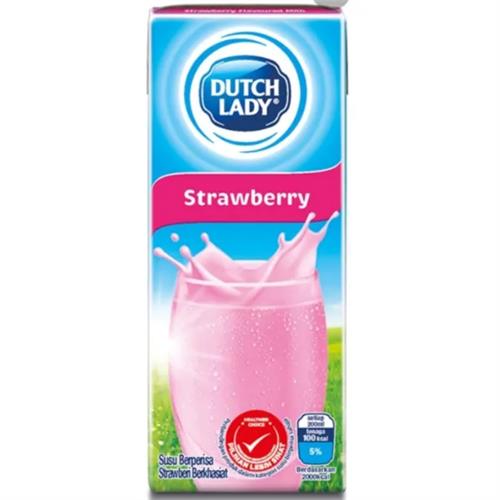 Dutch Lady Uht Strawberry Milk 1L