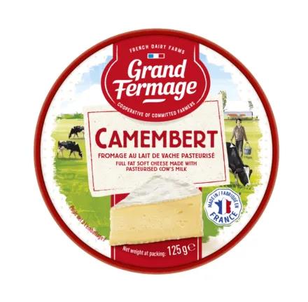 Eurial Grand Fermage Cheese Camembert 125G