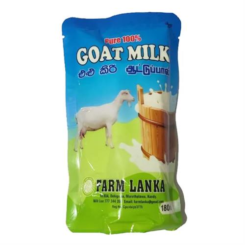 Farmlanka Goat Milk Plain 180Ml