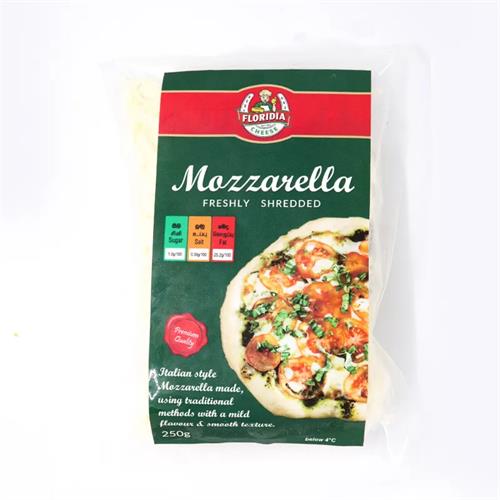 Floridia Shredded Mozzerella Cheese 250G