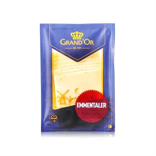 Grandor Cheese Emmenthal Slices 160G