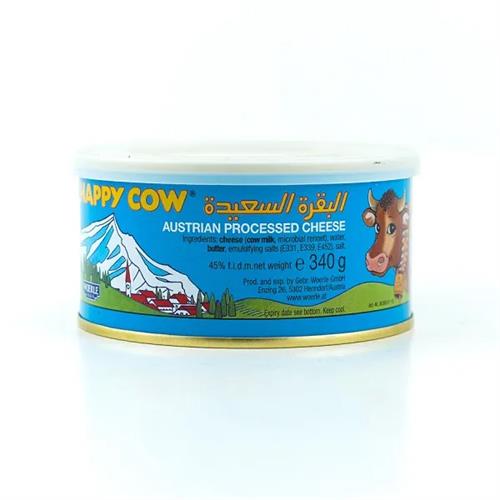 Happy Cow Cheese Can 340G