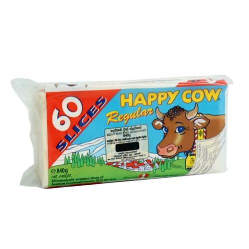 Happy Cow Cheese Regular 60 Slices 840G