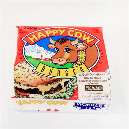 Happy Cow Cheese Slices Burger 200G