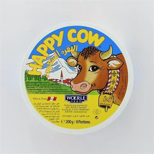 Happy Cow Cheese Wedges 200G