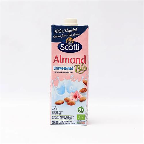 Riso Scotti Organic Almond Milk Unsweetened 1L