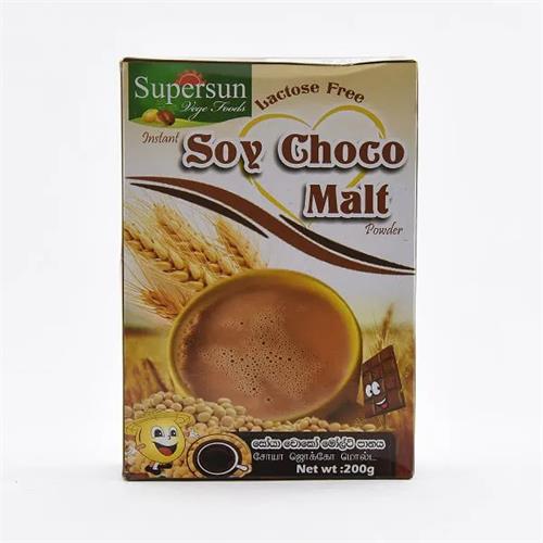 Sooper Vegan Soy Malt Milk Powder 200G