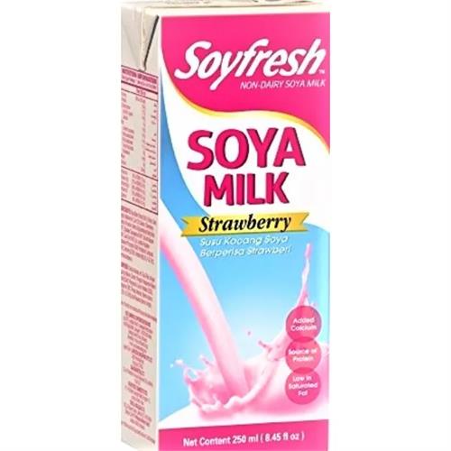 Soy Fresh Strawberry Flavoured Soya Milk 1L