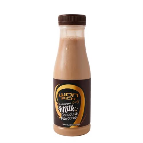 Wonrich Chocolate Flavored Pasteurized Milk 450 Ml