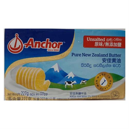 Anchor Butter Unsalted 227G