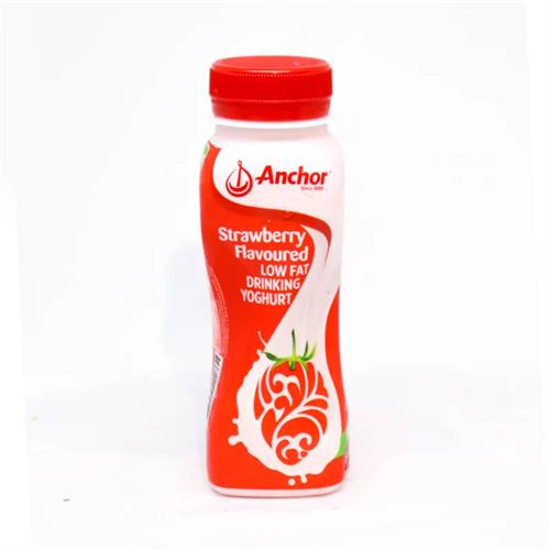 Anchor Drinking Yoghurt Strawberry 180 Ml