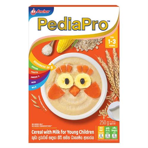 Anchor Pediapro Cereal Milk 1-3Yrs 250G