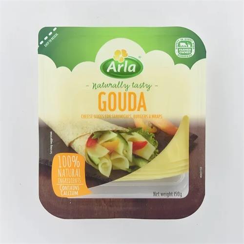 Arla Cheese Gouda Slices 150G