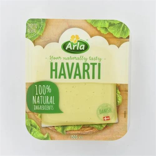 Arla Cheese Slices Havarti 150G