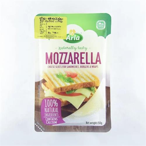 Arla Cheese Slices Mozzarella 150G