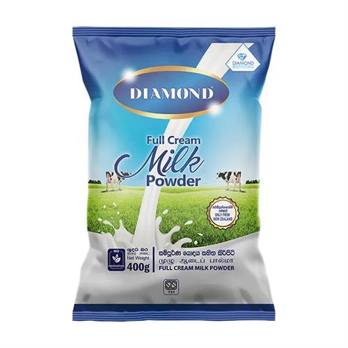 Diamond Full Cream Milk Powder 400G
